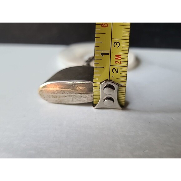 Vintage WEB Sterling Personalized Bell Lucite Ring Baby Teething Rattle - Picture 7 of 10